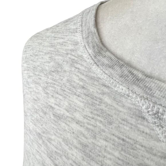 Reiss Long-Sleeve Top Gray Crew Neck Size XSmall Soft Viscose blend - Picture 4 of 11